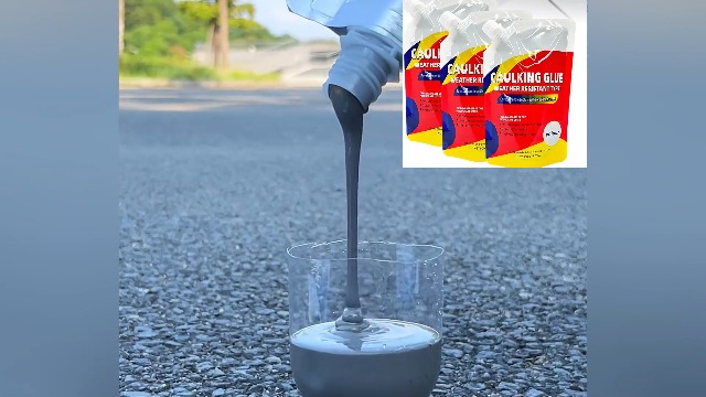 Image of Concrete Crack Filler 3-Pack, Self-Leveling Cement Crack Repair & Waterproof Concrete Sealant, 0.1mm-1 /4 inch Slab & Foundation Crack Sealer for Driveway, Garage Floor, Basement Wall & Patio, 24-48H Cure