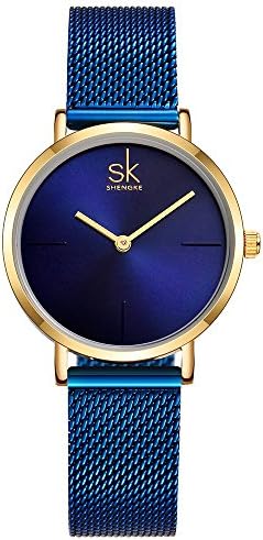 Simple Watches Analog Mesh Watches for Women Stainless Steel Band reloj de Mujer Gift for Anniversary