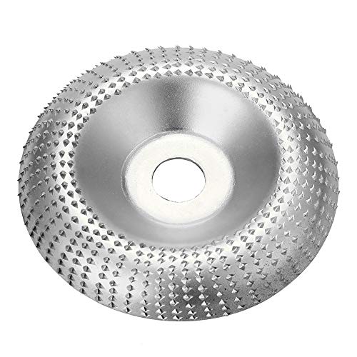 Disco tallado madera carburo de tungsteno 100 mm para vaciar troncos y modelar muebles curvos 2