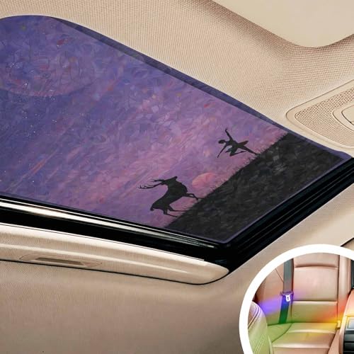 Vinilo Decorativo para Ventanas Purple Ombre 19.6x39.3 pulg miniatura 4