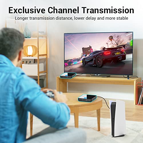 Wireless Hdmi Transmitter And Receiver, 1080P Hd Wireless Hdmi Extender, 98Ft Range Streaming Video Audio From Laptop, Pc To Hdtv Projector For Home Theater, Conferences, Games #TOP4