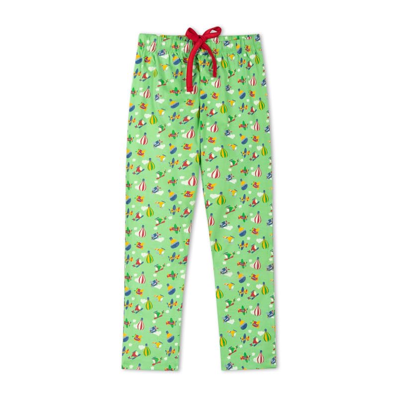 Image of Real Basics Girls Cotton All Over Print Pajamas(Pack of 3)