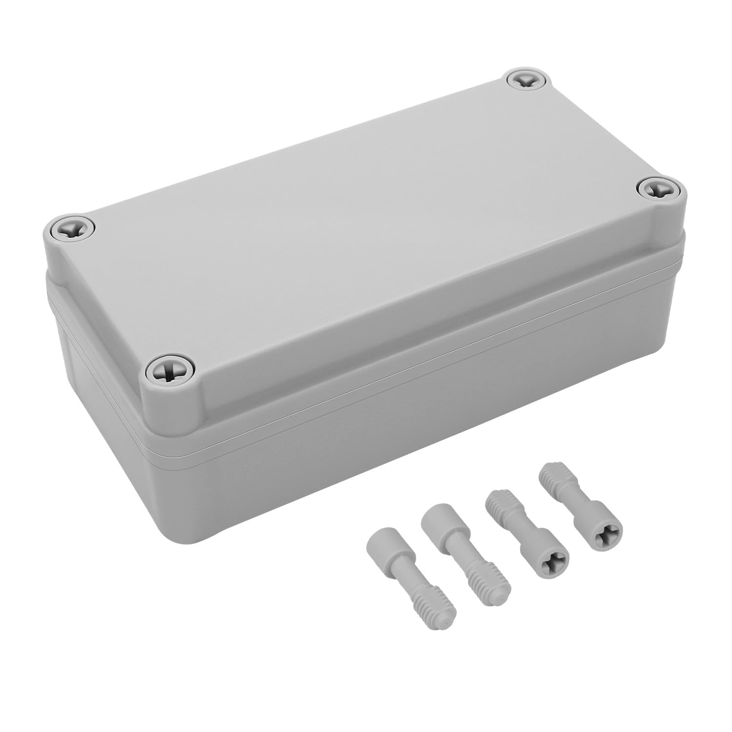 Scatola di Protezione della Distribuzione, 6,3 X 4,72 X 3,54 Pollici Ip65 Impermeabile Coperchio Trasparente Interruttore Elettrico Interruttore Alimentazione Scatola Giunzione Distribuzione
