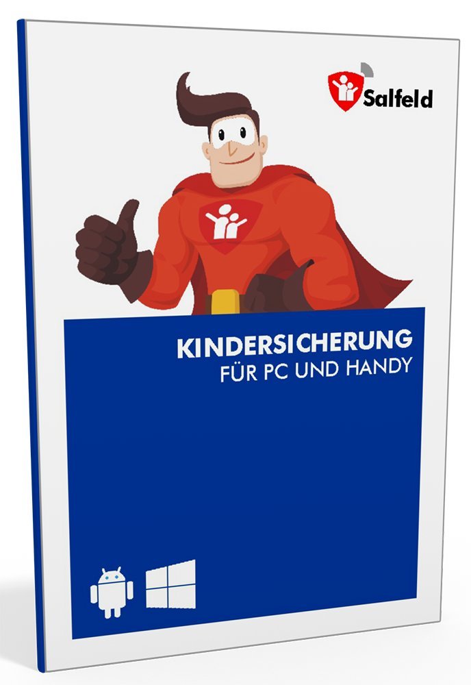 Salfeld Kindersicherung: Windows und Android Handy Kinderschutz Jugendschutz App mit Überwachung Zeitbegrenzung App Kontrolle und Internet Filter gegen Handysucht (1 Gerät / 24 Monate)