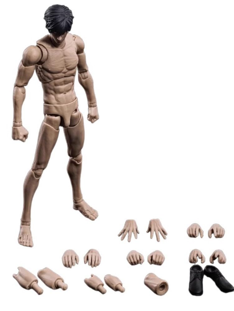 Amazon | VTOYS X BMS 1/12 壱号 男性 超可動 素体 VB003 黄肌