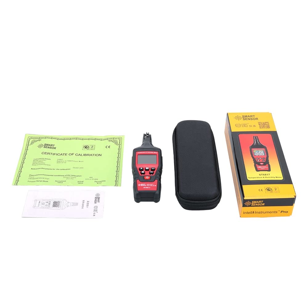 Misuratore di umidità della Temperatura Digitale Igrometro Misuratore di pirometri for termometro da Esterno for Interni ad Alta precisione -20-60 ° C