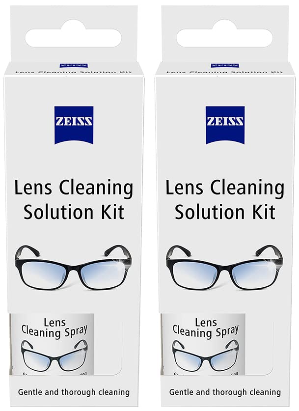 Zeiss Lens Cleaning Liquid Solution with Cloth, Transparent30 ml (Pack