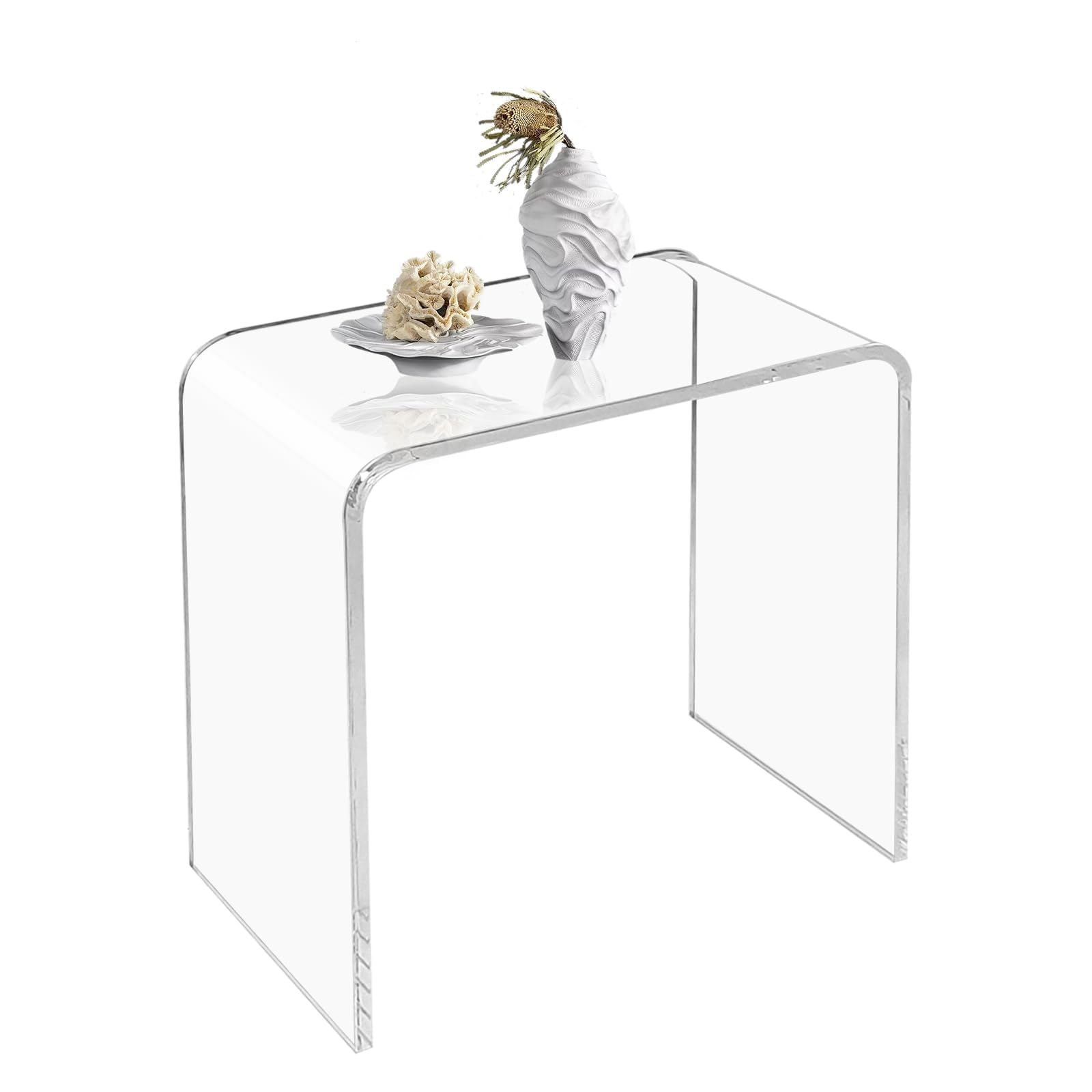 Amazon.com: NEJHC Acrylic Side Table, Clear Small End Table