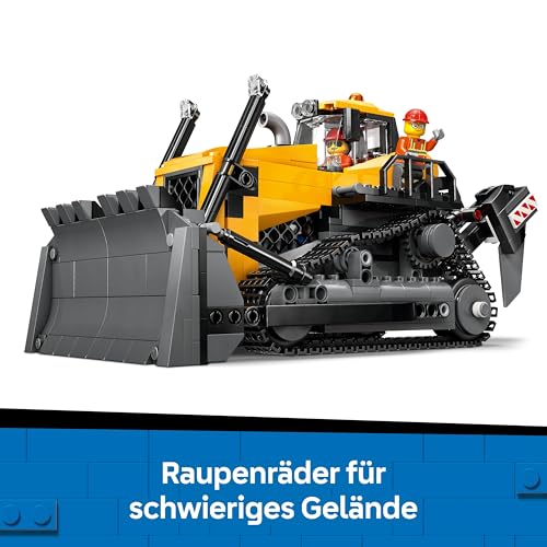 LEGO City Gelber Bulldozer 60466 – Ansicht 3