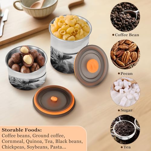 Envase de acero inoxidable para café hermético 500 ml miniatura 5