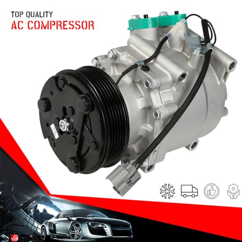 Image of CCIYU AC Compressor w /Clutch for Honda Civic L4 2.0L 2001-2005
