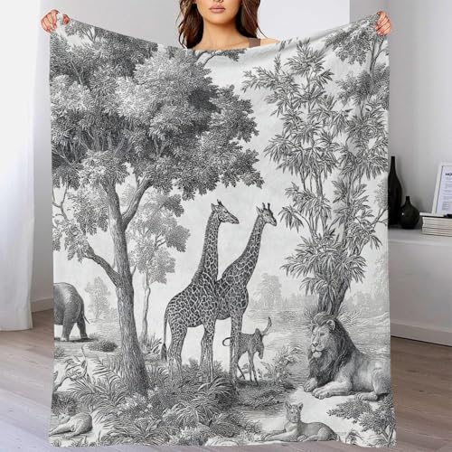 Plaid forest 3D anti-décoloration pour en finir avec les couvertures rêches - 4