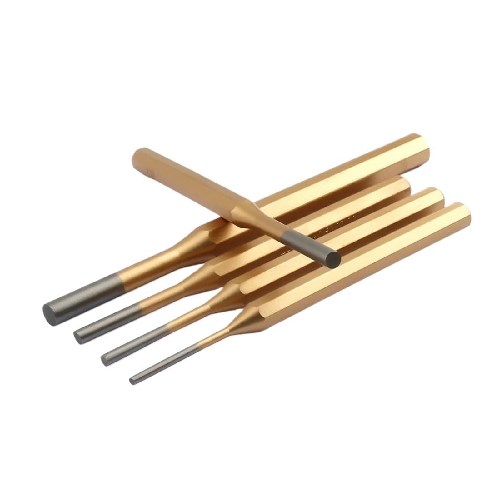 Punzón cilíndrico de acero CRV, cincel redondo, herramienta mano, ajustador percusión especial 3, 4, 5, 6 y 8mm, 1 Uds(6x150mm X1PCS)