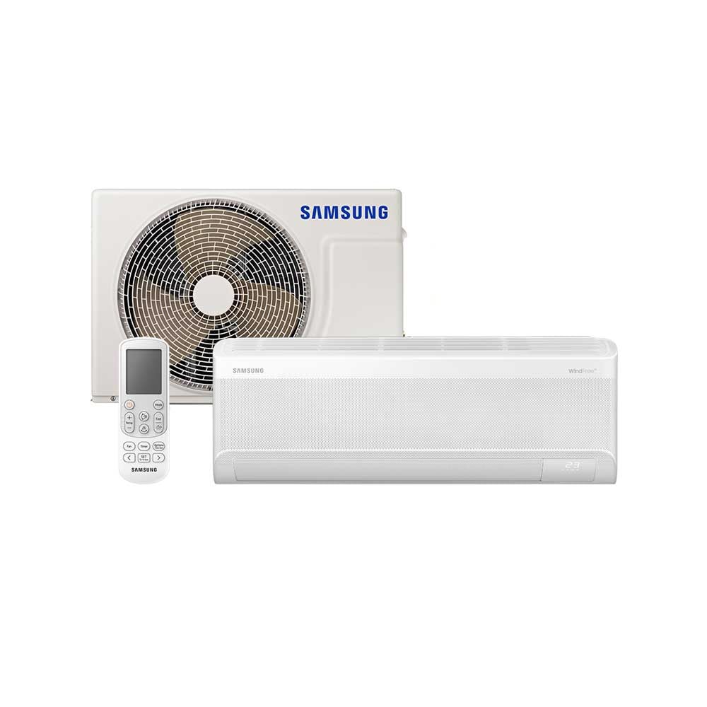 Samsung Ar-condicionado Split Inverter WindFree AI 12.000 BTUs Frio Sem Vento AR12DYFAAWKNAZ 220V