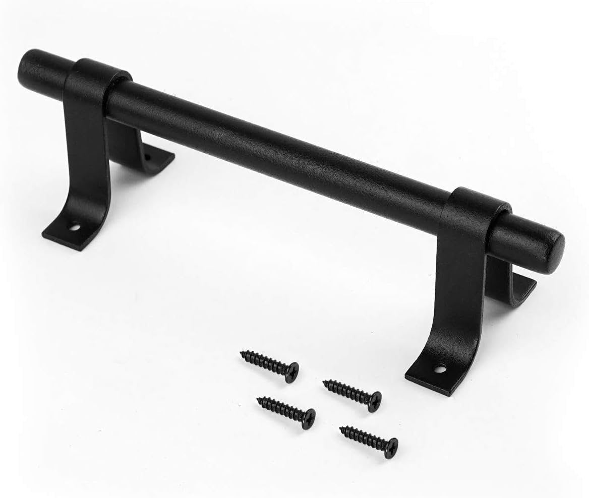 LUBANN Sliding Barn Door Handle Set Screws Incl. Premium Carbon Steel. (Handle Classical Type 602)