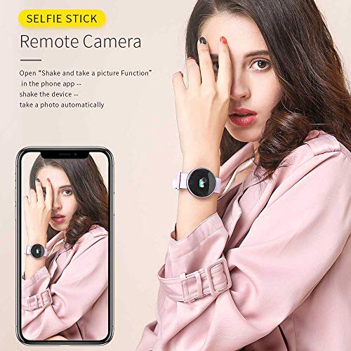 Multifuncional Reloj Redondo Inteligente,Pulsera de Fitness ...