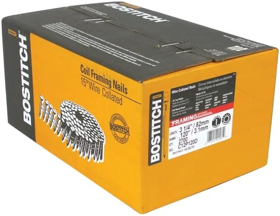 FRMG NAILS COIL 3-1/2"L