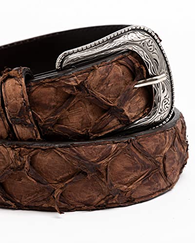 Cody James Men's Pirarucu Exotic Belt - Cjaho19bt63