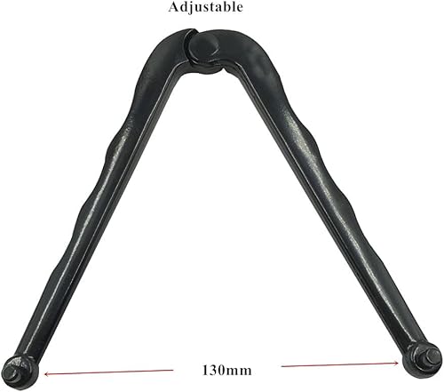 Miniatura 3 de GBJ - Alicates de cabeza ajustable para tuercas redondas con agujeros perforados, acabado negro universal (0.197in)