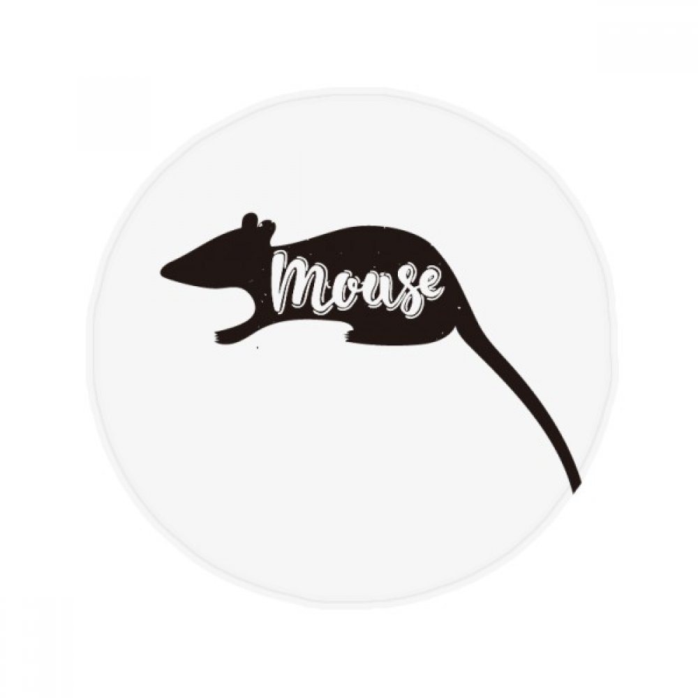 Tapis en polyester filé premium noir et blanc imprimé animalier pour intérieur