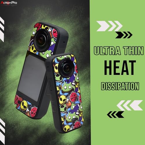 Image of Action Pro Camera Waterproof Skin Compatible with Insta360 X3 Action Camera (Multicolor 6)