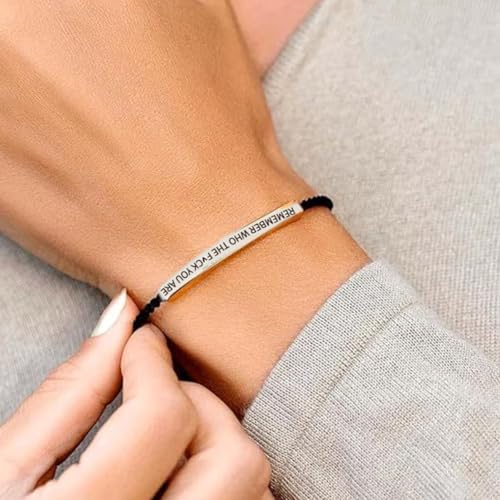 72ore Dont Let The Hard Days Win Bracelet Remember Who The F You Are Bracelet God Is In Control Bracelets Let Them Bracelets Just Breathe Jewelry Gifts4