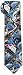 Star Wars Men's Vintage Poster Tie, Blue, One Size