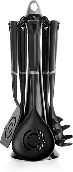 Schafer Navi Service Set 6 Pieces-Black/Grey