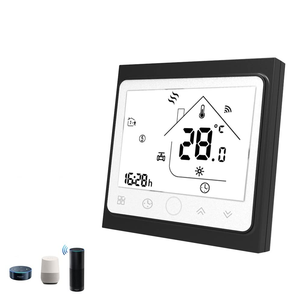 Termometro da interno igrometro digitale WIFI Termostato remoto del protocollo for valvola No/nc, Caldaia radiatore riscaldante elettrico con temperatura di temperatura del pavimento caldo Con display