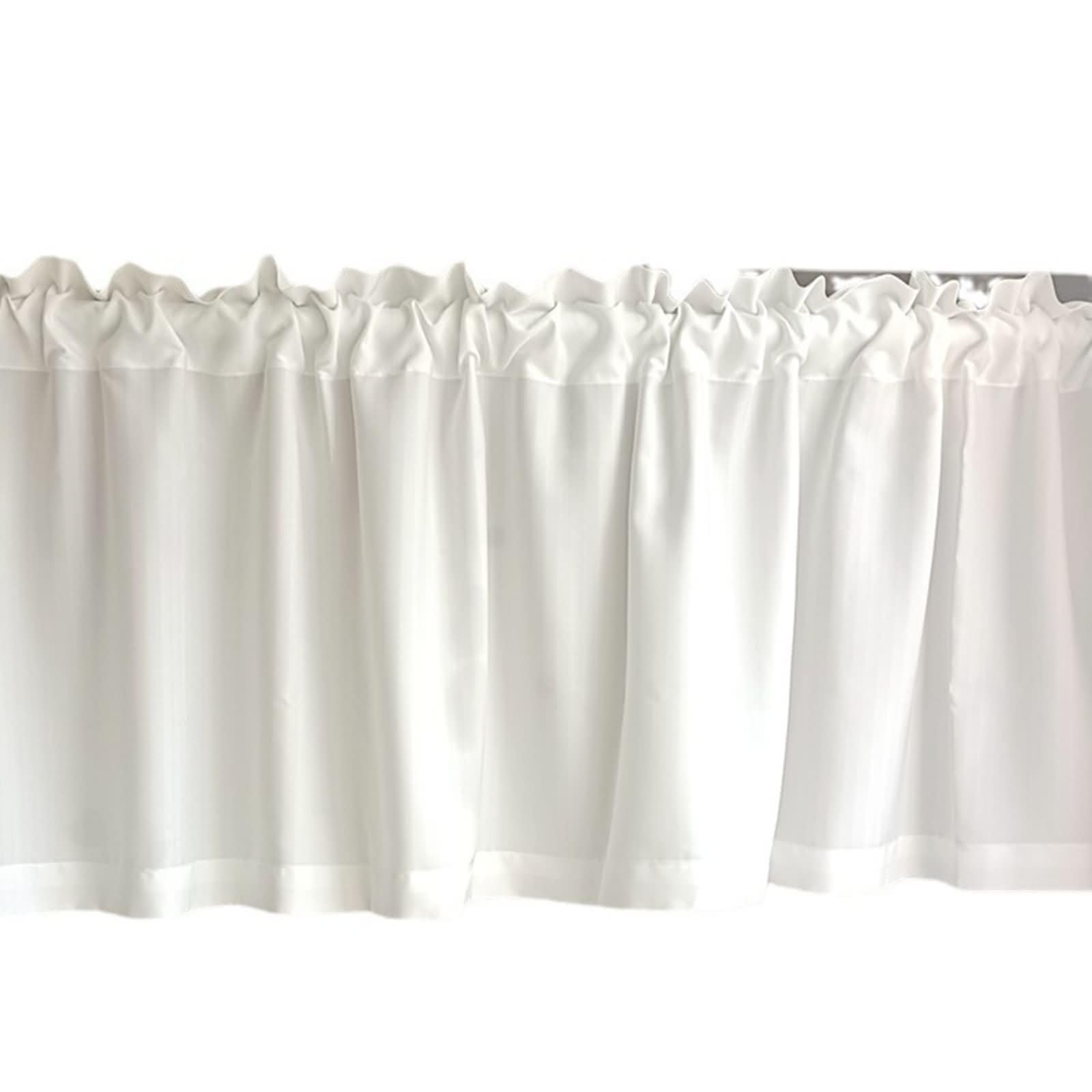 Zasłony łazienkowe, 1 sztuka, krótkie, szerokość 220 cm, torba na