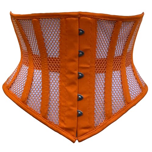Image of Women's Waist Training Underbust Corset Steel Boned Hourglass Body Shaper