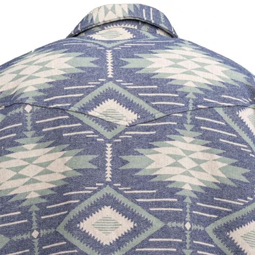 Image of Outback Trading Company Men's Ronan 29761 Cotton Warm Outdoor Casual Western Berber Lined Snap Closure Long Sleeve Jacket