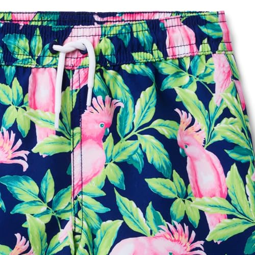 Janie and Jack Boys Bird Print Swim Short (Toddler/Little Big Kid)3