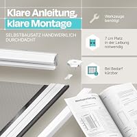 APANA Fliegengitter Tür ausziehbar Insektenschutz für Balkon & Terrassentür – Ansicht 5