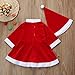 feiXIANG La Ropa de los niños bebé niña Ropa de Navidad Ropa...