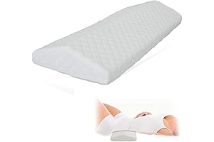 Cooling Gel Memory Foam Lower Back Support Pillow for Sleeping