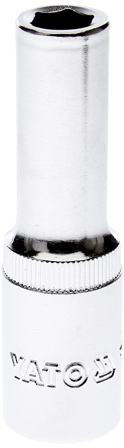 Yato CRV Deep Socket - 16mm, Chrome Finish -6