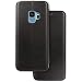 Produktbild NALIA Klapphülle kompatibel mit Samsung Galaxy S9, Slim Handy-Hülle Flip-Case Kunst-Leder Vegan Cover mit Magnet, Etui Ganzkörper Schutz Dünne Hinten Vorne Rundum Handy-Tasche Bumper - Schwarz