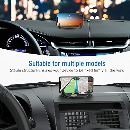 Manords Universal Car Phone Holder AntiSlip Silicone Pad Mat 13.59