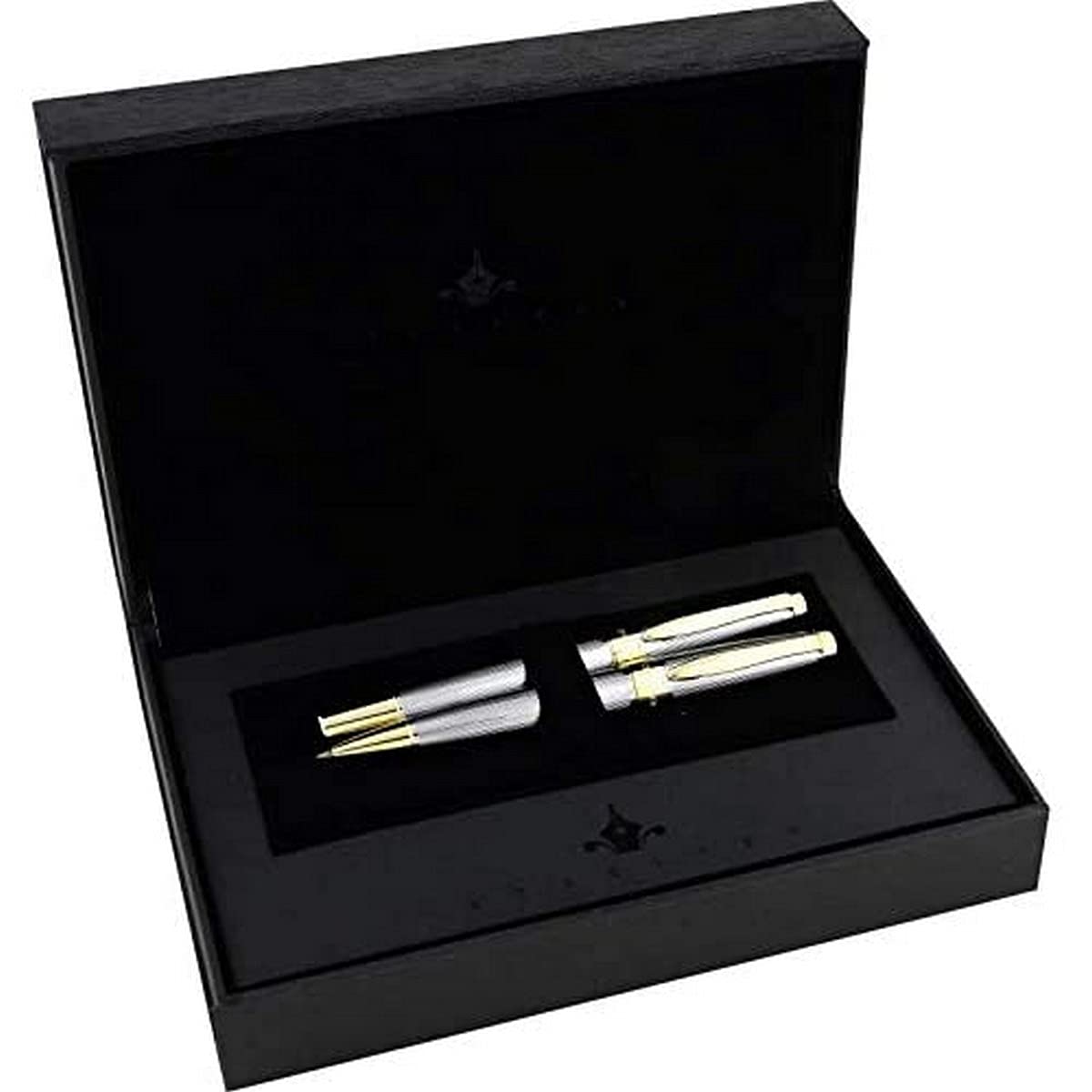 Steelpen 7284 Santana Krom Gold Dolma Kalem+Tükenmez Kalem