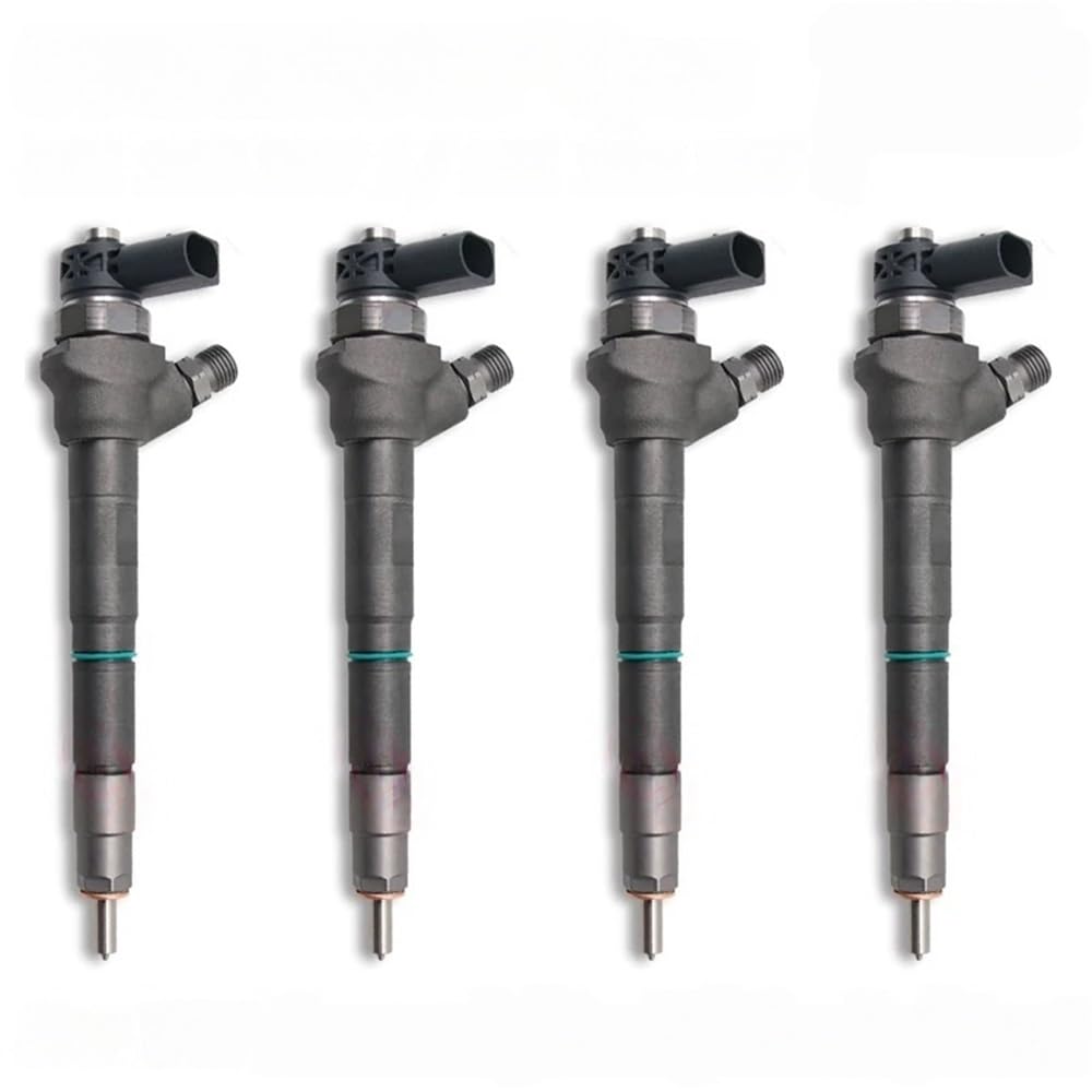 Fyuvdtuv One Color 4Pcs 0445110369 Injector 03L130277j 03L130277q Fuel Nozzle 03L130855cx Compatible For Vw Audi Skoda Amarok Seat 2.0 D