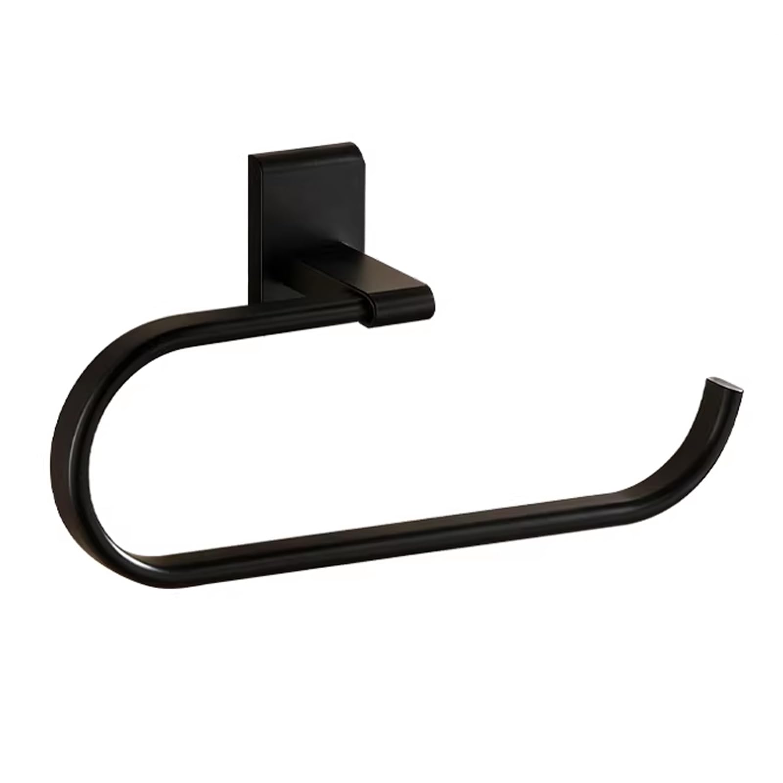 Gancho de pared para toallero, aluminio, diseño impermeable para uso en interiores y baños