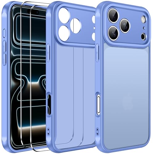 Image of ivoler 3-in-1 Case for iPhone 17 Pro 6.3 inch, Light Blue