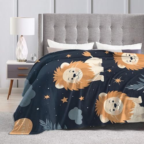 Jeté de canapé lion pour protéger le tissu du salon - 4