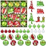 Livole 44Pcs Christmas Tree Ornaments...