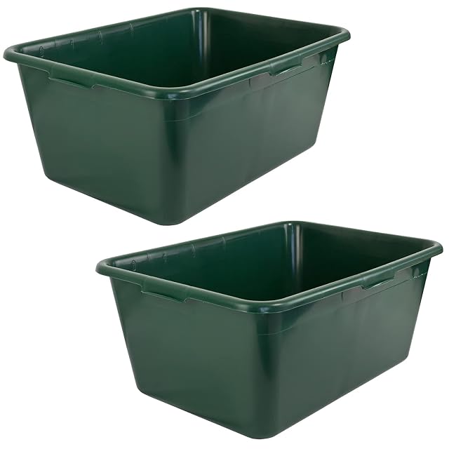 Petigi Bañera universal Tina multiusos Cubeta 90L Verde Tina de coche para caza Selección, Número:2