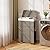 Rolling Laundry Hamper with Wheels and Lid, 90L Slim Laundry Basket with Removable Bag, Foldable Handwoven Rattan Laundry Sorter, Narrow Dirty Clothes Basket Organizer, No Assembly, Grey
