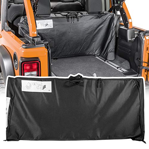 Bonbo Soft Top Window Storage Bag for 2018-2025 Jeep Wrangler JL JLU Sports Sahara Freedom Rubicon Unlimited & Gladiator JT 2-Door & 4-Door Replace 68358392AC