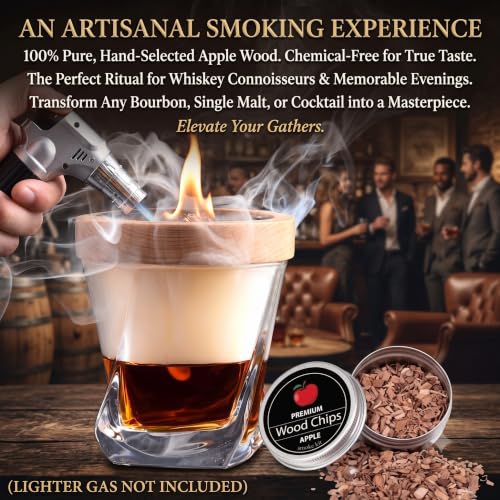 Image of AMZORA Cocktail Whiskey Smoker Kit with Torch