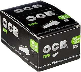 OCB Filtry Zwijane, 25 Paczek po 50 Sztuk